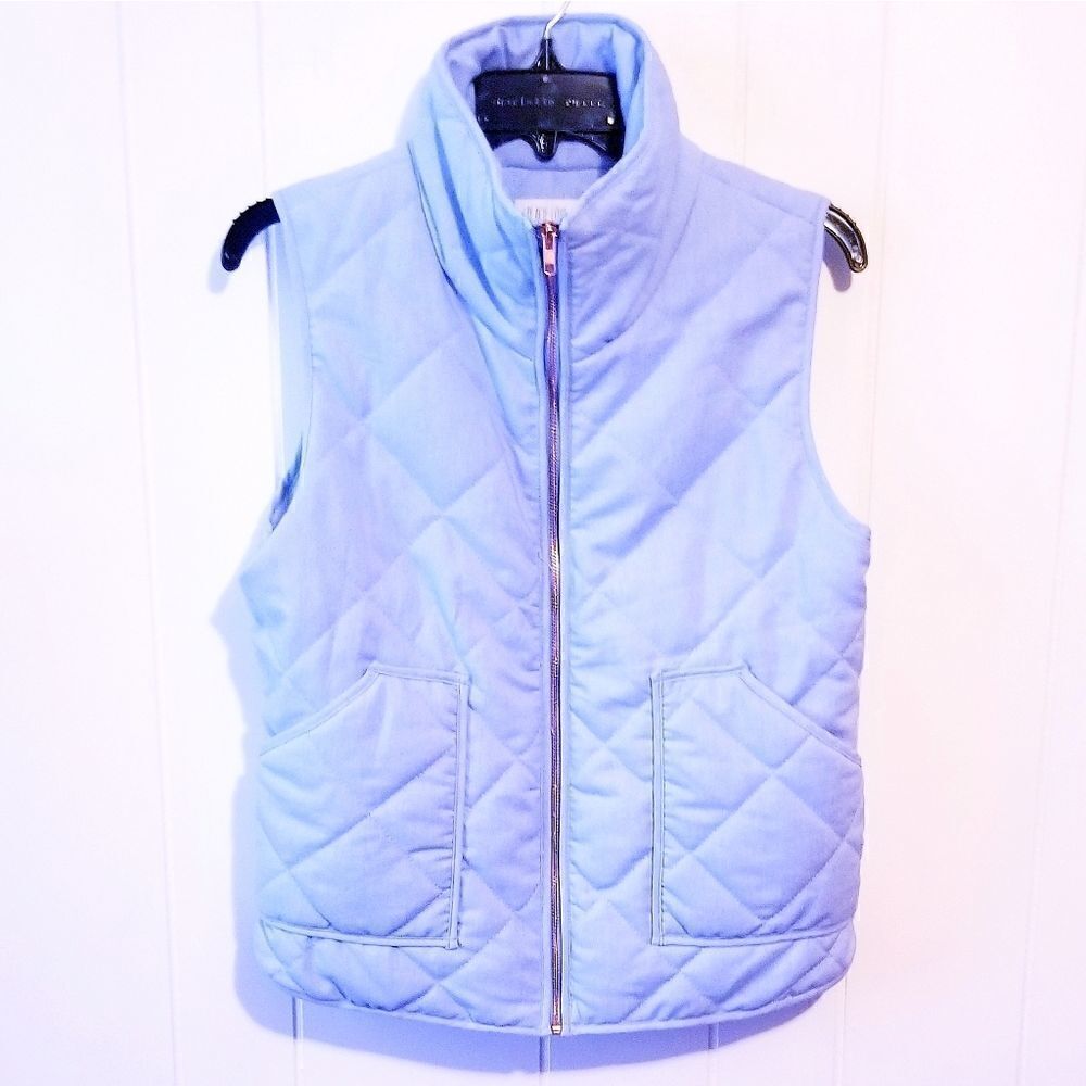 Peach Love California Women's Blue Vest M‎